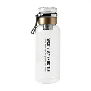 로하티 내열유리 티보틀+파우치 세트(1.4L) (골드), 1개