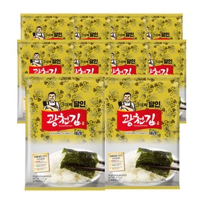 광천김 3대째 달인 재래 전장김, 20g, 10개