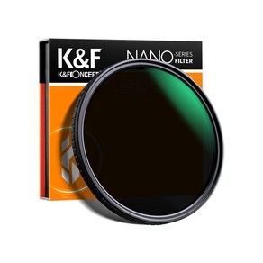 K&F CONCEPT Concept NANO-X Fader ND 가변 ND32-ND512 X자없는 렌즈필터 55mm