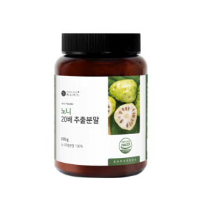 바로푸드 노니 20배 추출분말, 1개, 200g