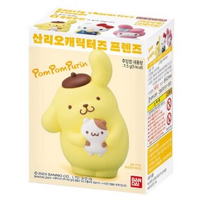 산리오 캐릭터즈 프렌즈1 피규어 추잉껌, 폼폼푸린, 1개, 1.5g