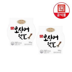 한성기업 한성젓갈 오징어젓갈 150g X 2개