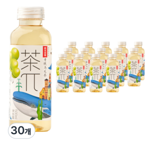 차파이 청포도 우롱차, 30개, 500ml