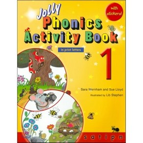 Jolly Phonics Activity Book 1 (in pint lettes), Jolly Leaning