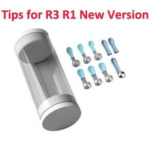 미용실기계 R3 R1 무선 스마트 비주얼 이어 스틱 검이경 300W 내시경 왁스 제거 도구, 01 Replace 9PCS, Replace 9PCS