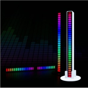 5V RGB 이퀄라이저 LED 스틱바 / 소리반응 댄싱 LED 무드등