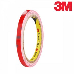 3M 자동차용 양면 테이프 백색 8mm x 1.5M, 2개