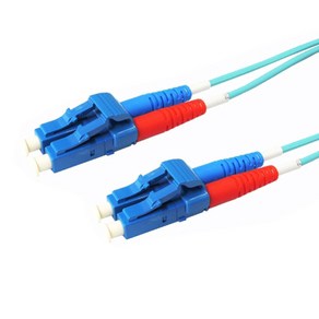 인네트워크 국산 10G OM3 LC-LC 멀티 2C 케이블 5M [IN-OM3-LC-LC-DP 5M] INO051, 1개