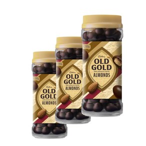 캐드버리 올드 골드 다크 초콜릿 코팅된 아몬드 Cadbuy Old Gold Dak Chocolate Coated Almonds, 3개, 280g