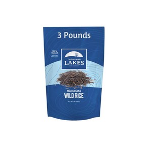 싸우전드 레이크 미네소타 와일드라이스 야생쌀 야생벼 줄 1.36kg (미국) Thousand Lakes Minnesota Wild Rice, nan, 1개
