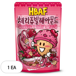 HBAF 바프 체리쥬빌레 아몬드 120g, 1개