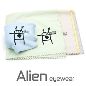 Alien eyewea 안경닦이천 30cm사이즈 극세사 렌즈닦이천 에일리언안경수건