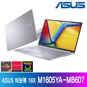 ASUS 비보북 16X M1605YA-MB607 / Win11 / 16인치 WGXGA, WIN11 Home, 8GB, 256GB, 쿨실버