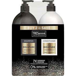 트레제메 모이스처리치 샴푸 & 컨디셔너 린스 대용량 TRESemme Moistue Rich Shampoo & Conditione 1.18L 2팩, 1세트