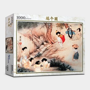 1000피스 동양화 직소퍼즐 신윤복 단오도 PL1231, 단품, 단품