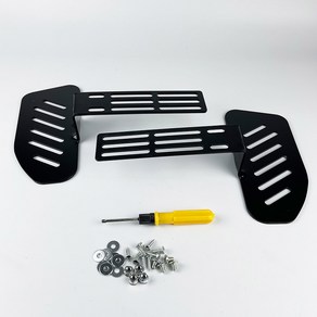 전동퀵보드보조발판 퀵보드발받침대 페달 셀프 8 8CM 스쿠터 레그/맞다 전동킥보드보조발판, 전동차[오버사이즈] 발걸이/커버, 1개