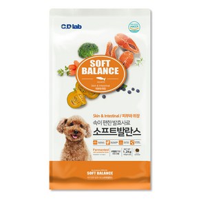 씨디랩 소프트발란스 속이 편한 강아지 발효사료 1.2kg 피부와 위장 소프트사료, 1개, 연어