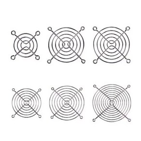 쿨링팬그릴 50mm 와이어 손가락 가드 니켈 도금 CPU, 40mm2개GD00339, 2개