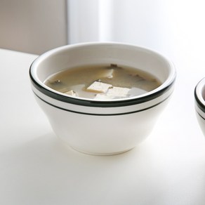 시라쿠스 뉴욕 킹스인 빈티지 레트로 대접 12.5cm, 칼딘그린, 1개