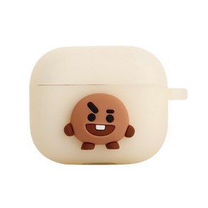 BT21 에어팟3세대 반투명 젤리 케이스, SHOOKY