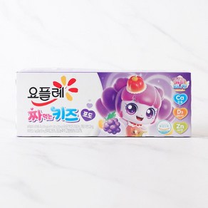 [메가마트]빙그레 요플레 짜먹는 키즈 포도 240g, 1개