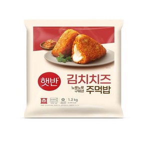 [코스트코] 햇반쿡반 김치치즈 주먹밥 1.2KG (무료배송 아이스박스포장), 100g, 12개