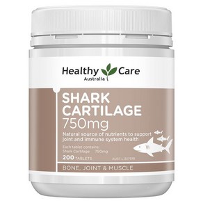 Healthy Cae Shak Catilage 750mg 200 Tablets, 단품, 200정, 1개