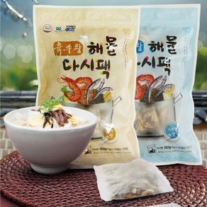 멸치명가 육수왕 해물다시팩 3종세트(시원 담백 칼칼 각 160g(16g 10개입) 1봉씩), 10개입, 160g