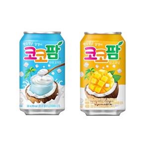 코코팜 340ml 요구르트x24캔+망고코넛x24캔, 48개