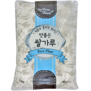 새롬푸드 맛좋은 쌀가루 1kg, 5개