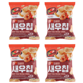 홈플러스시그니처 칠리크랩 새우칩 135g, 4개