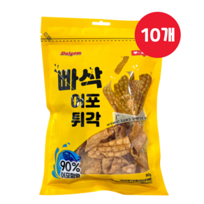 빠삭 어포튀각 90g x 10개 소주안주