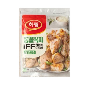 하림 동물복지 IFF 한입쏙 닭가슴살 청양고추 500G (신선식품), 1개