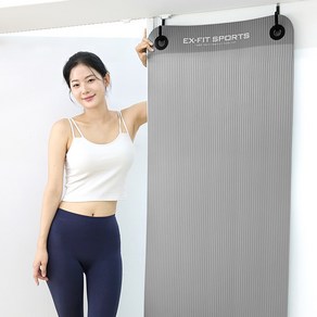 보관이 편한 신개념 벽걸이 요가매트
