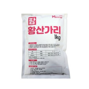 팜 황산가리 비료 1kg 수용성 관주 엽면시비 고구마 고추 웃자람 경감 착색 칼리, 1개