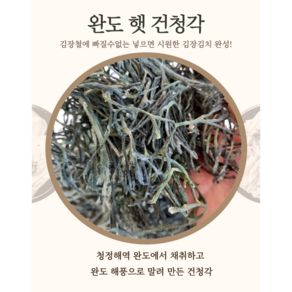 완도산 청각 건청각 마른청각 1봉 250g+2 김장김치 청각김치 청각무침 김장재료 다양한활용, 1개, 1kg1