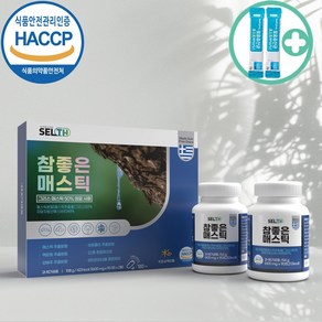 프리미엄 참좋은 매스틱 정 메스틱 600mg 90정 세트 HACCP 제품+ 사은품 증정, 108g, 2개