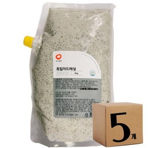 소스공방 흑임자 드레싱 (2Kg 5개), 2kg, 5개
