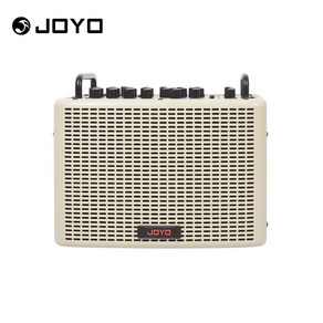 JOYO BSK-40 어쿠스틱 콤보 앰프 충전식 기타 및 보컬 2채널 기타 앰프 BSK 40, 하얀색, 1개