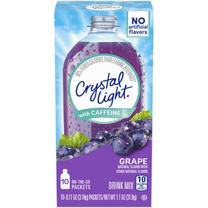 [내일도착]Crystal Light 크리스탈라이트 그레이프 드링크 믹스 3.18g 포도맛