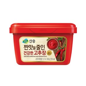 신송식품 짠맛을 줄인 건강한 고추장 500g, 1개