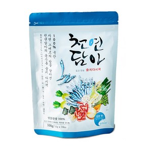 천연담아 솔치다시팩 국내산 10종 천연재료 10g x 10팩