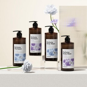 (1+1)[메디레머디] 올데이 데오르 퍼퓸 바디워시 1000ml, 베이비파우더+베이비파우더, 1L, 2개