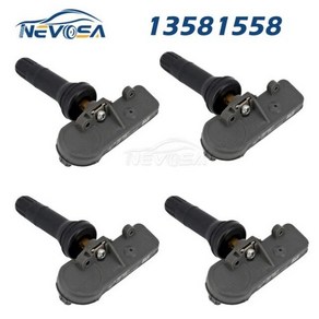 공기압 센서 TPMS NEVOSA 13581558 쉐보레 트랙스 실버라도 타호 GMC 시에라 DRW 캐니언 뷰익 라크로스 캐딜락 ATS CTS 에스컬레이드용 440416, 4PCS, 4개