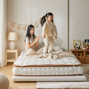 [빠른배송][무료배송] 크라운퍼니쳐 나눔 토퍼 분리형 포켓스프링 롤팩 매트리스 슈퍼싱글 퀸 SS/Q, [기사님 방문] 미디움, 250mm
