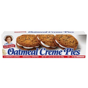 Little Debbie Oatmeal Ceme Pies 리틀데비 오트밀 크림파이, 1박스, 459g