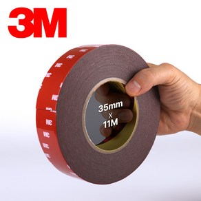 쓰리엠( M) 대용량 11m 초강력 폼 양면테이프 35mm, 1개