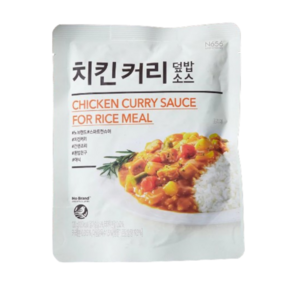 노브랜드 치킨커리 덮밥소스 120g x 6개