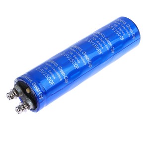 자동차 정류기 모듈에 사용되는 대용량 슈퍼 패러드 캐패시터 2 5V 1500F 1, Blue, 1개