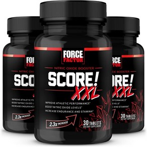 FORCE Facto Scoe! L시트룰린 블랙마카 트리뷸러스 XXL 30정 3팩, 30 Count (Pack of 3), 90정, 3개